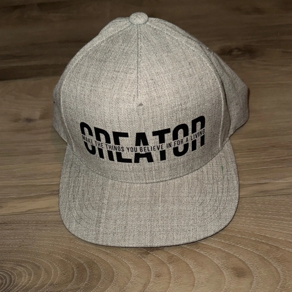 Gray Creator Cap - Picture 1 of 3